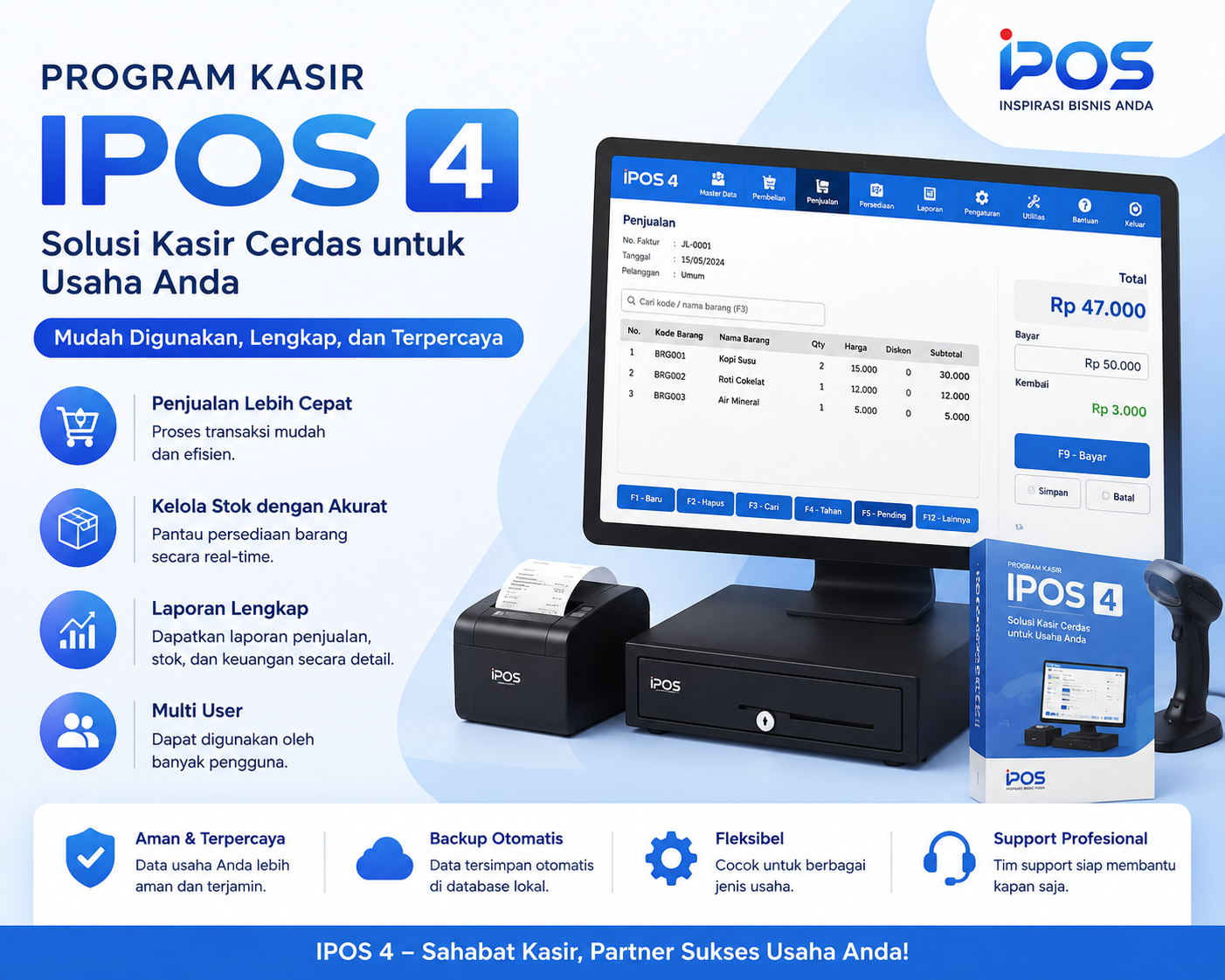 Program Kasir Ipos 4 